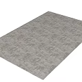 modern square carpet 3d model