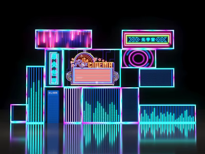 Modern Beauty Chen 3d model