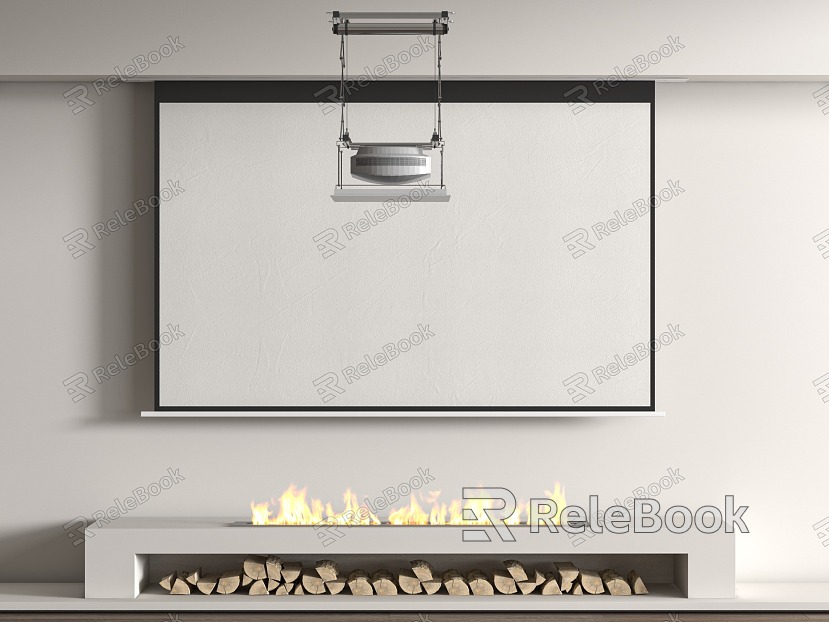 Projector screen model