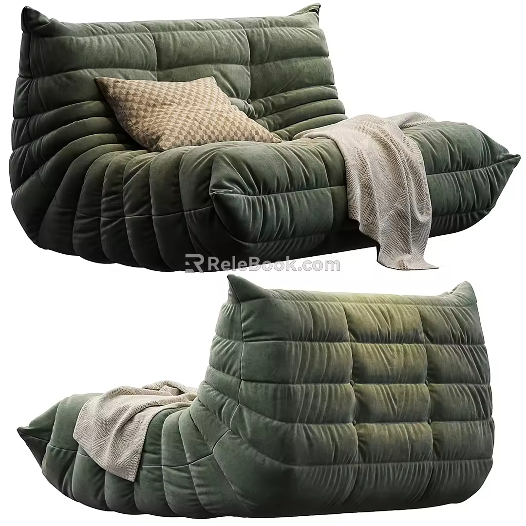 Lazy Sofa 3d model