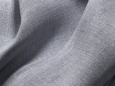 Gray Fabric Texture With Soft Woven Pattern And Subtle Weave Details 3d model