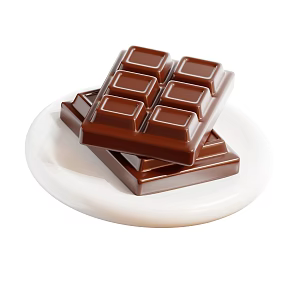 Modern Chocolate Food Cartoon Chocolate 3d model