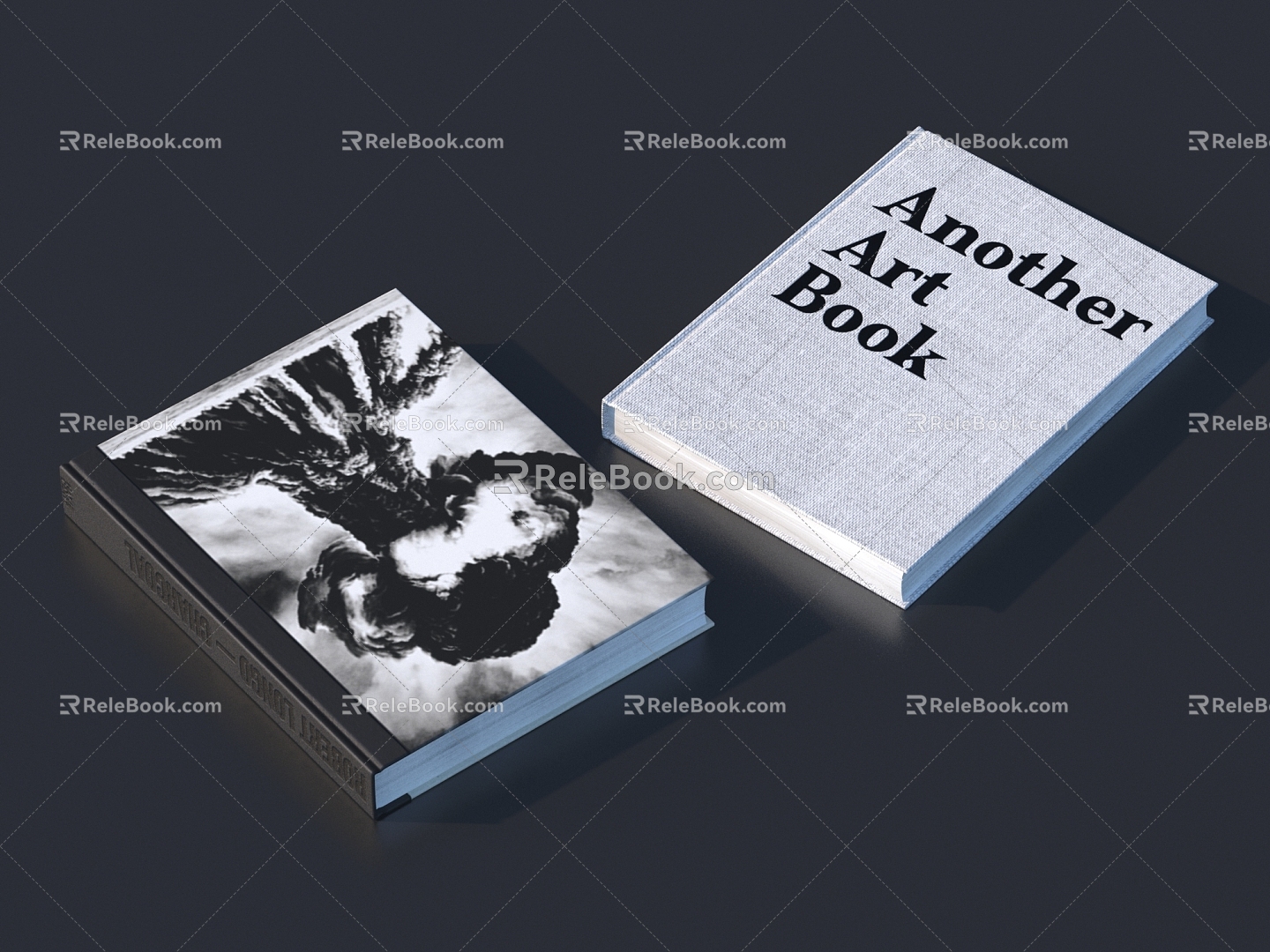 Modern Book Notebook 3d model