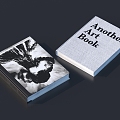 Modern Book Notebook 3d model