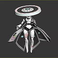 Mech Warrior Mech Soldier Machine Battlearm Mechanical Battlearm Machine Fighter Robot 3d model