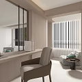 Modern Living Dining Room Interior With Large TV Comfortable Sofa Green Plants Open Design