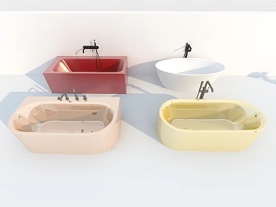 Modern Bathtub 3d model