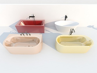 Modern Bathtub 3d model