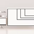 Modern Projection Curtain Projector Living Room Projection Floor Projector Bracket Villa Projector Conference Room Projector 3d model