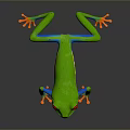 Frog Poison Frog Game Frog Reptile Cold Blooded Animal Reptile 3d model
