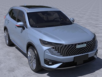 Haval H6 PHEV car new energy car city off-road vehicle 3d model