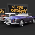 Classic 1959 Le Vegano Cars Two Models With Retro Convertible Styling