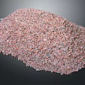 Wood Stone Chips Pile With Natural Texture And Fine Granular Material