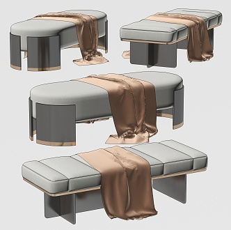 Modern Sofa Bench 3d model