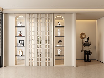 Entrance aisle partition 3d model