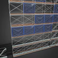 scaffolding ladder tripod industrial equipment 3d model