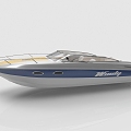 Modern Speedboat 3d model