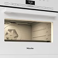 Modern Built in Oven Kitchen Appliance With Interior Shelf Design And Temperature