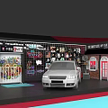 Super Bowl Themed Photo Check in Spot At Tianhong With Stage Seats And Brand Design