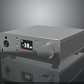 Fulla 5 Balanced Modern Audio Electronic Device With Digital Display And Silver Knob