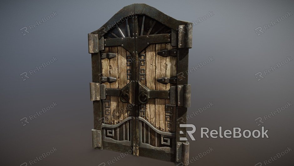 Dwarf Door Entrance model