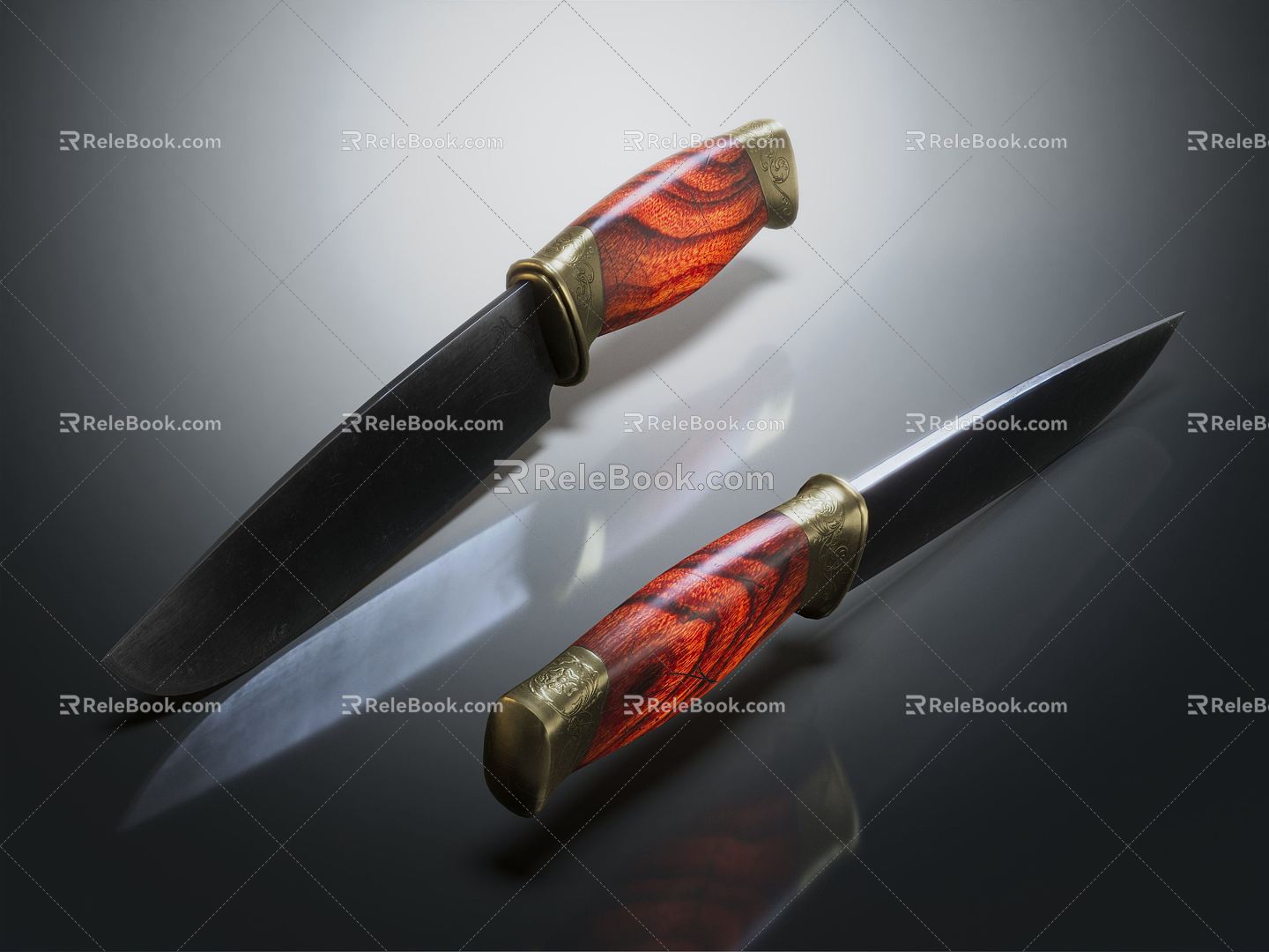 Modern Dagger 3d model