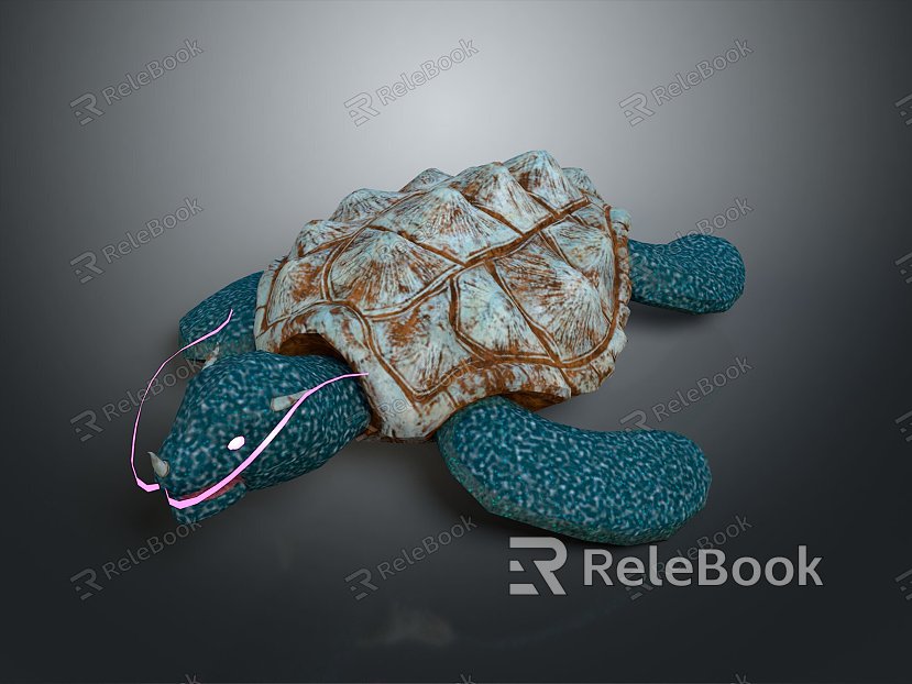 Turtle Turtle Cartoon Turtle Snapping Turtle Chickbill Turtle Reptile Cold Blooded Animal Reptile Reptile Class model