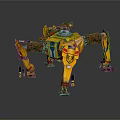 Modern Robots 3d model