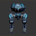 Mech Warrior Mech Soldier Machine Battlearm Mechanical Battlearm Machine Fighter Robot 3d model