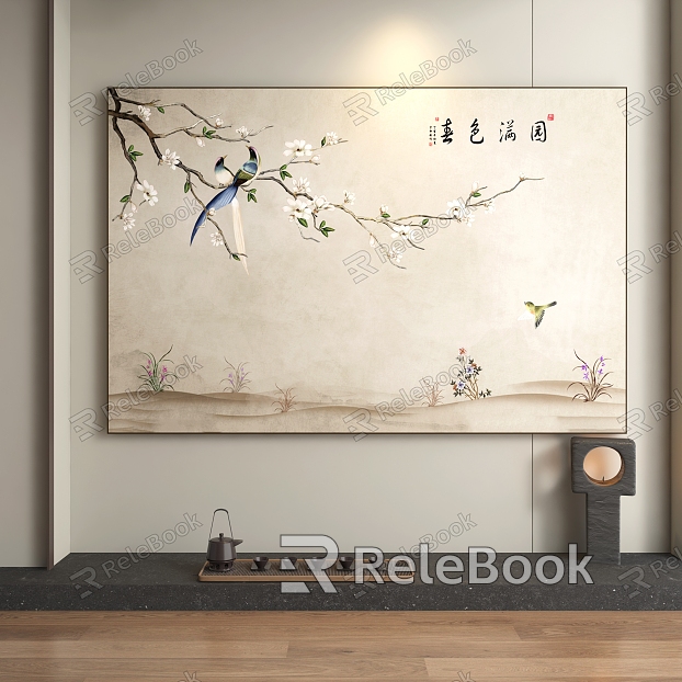 New Chinese Decorative Painting model