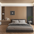 Master Bedroom Modern Bedroom 3d model