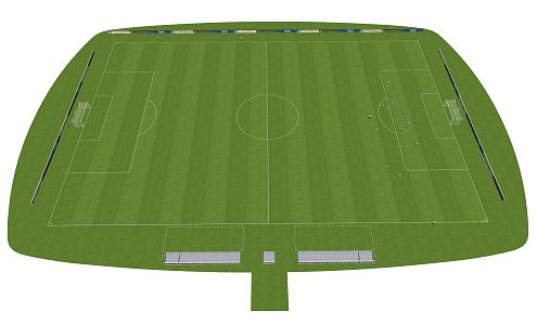 Modern Stadium 3d model