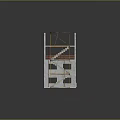 Multi Storey Building Construction With Concrete Frame Orange Beams And Scaffolding