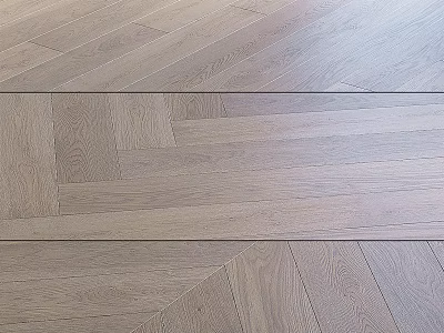 Light Colored Natural Oak Wooden Flooring With Modern Texture For Interior Spaces 3d model