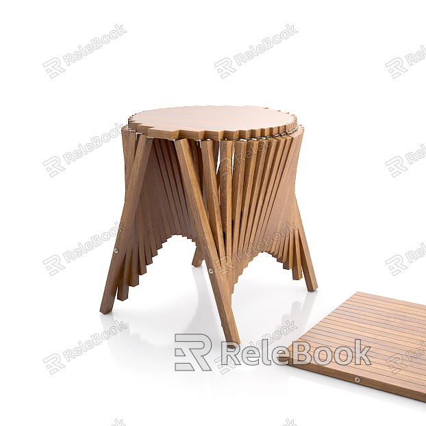 Modern Stool Low Stool model