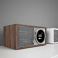 Modern audio sound combination 3d model