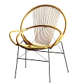 Outdoor Wicker Chairs With Various Designs And Cushioned Seats For Patio Garden Use