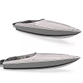 Modern Luxury Yacht With Sleek Exterior Design And Contemporary Aerodynamic Styling