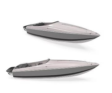 Modern Speedboat 3d model