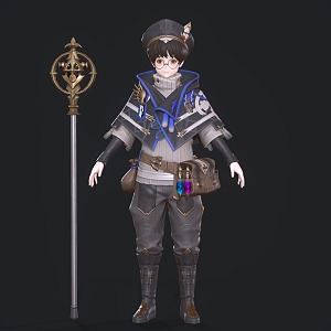 Game Characters 3d model