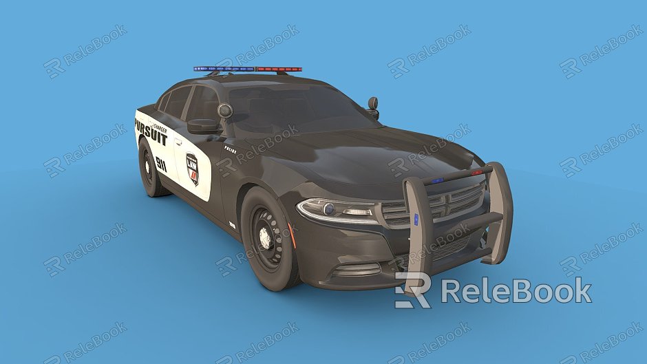 Dodge Charger 2015 Police Car model