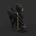 Black High Heel Shoes With Gold Accents Unique Heel And Maximum Impact Text