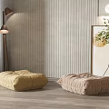 Modern Lazy Sofa Lazy Sofa Combination 3d model