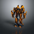 Bumblebee Transformers Robot Sci-Fi Robot Characters 3d model