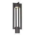 Modern Floor Lamp With Sleek Metal Frame And Illuminated Glass Shade For Living Room