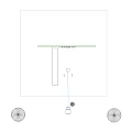 Modern Geometric Wall Lamps With Black Metal Arms And Minimalist Design