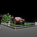 Modern Display Shelves With Stylish Design For Retail Product Showcase And Arrangement