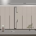 Modern wardrobe free 3d model