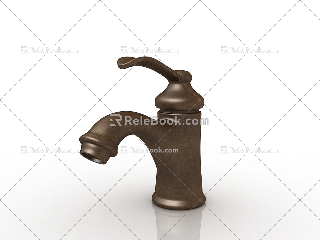 Modern hardware faucet 3d model