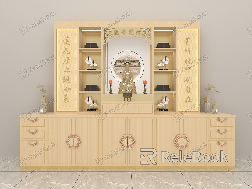 Shrine Cabinet model